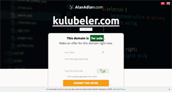 Desktop Screenshot of kulubeler.com